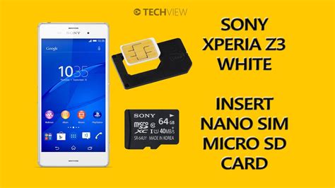 how to take sim out of sony xperia z3|Insert SIM Card into SONY Xperia Z3 D6603 .